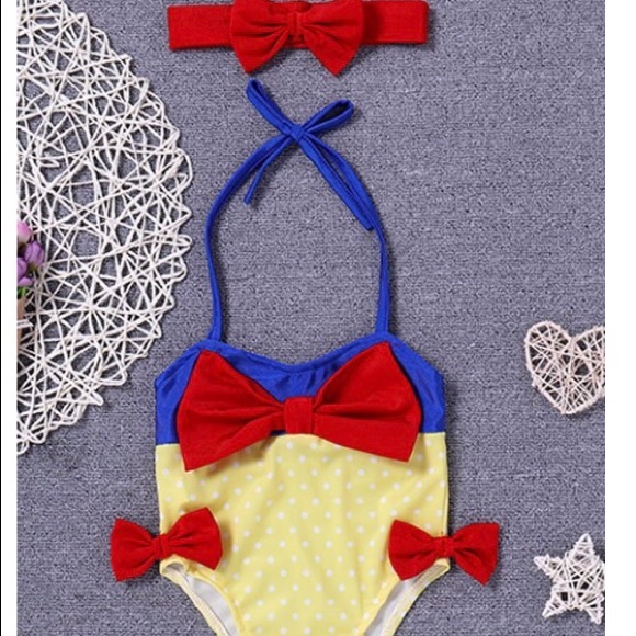 Baby girl 2 piece bathing suits - Picture 3 of 8
